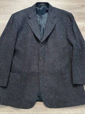 Corneliani Wool Linen Cashmere Sport Coat Blazer Saks Italy Made 56R IT 46 US